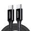 UGREEN Cable Type-C 2.0 to Type-C 2.0, 5A/100W, 1M, Black | US300
