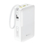 Baseus Power Bank 30000mAh 22,5W with Cable Type-C 0.3m, EnerFill FC51 Bipow 2 Pro Digital Display,  Moon White