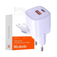 Mcdodo Wall Charger Nano Series 1*USB-A+1*Type-C 3A 33W, Purple, 2 image
