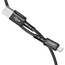 Acefast Cable USB to Lightning MFI 2.4A 1.2m Aluminum Alloy, Black, 2 image