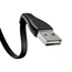 Mcdodo Cable USB to Lightning Flyng Fish LED 1.2m, Black, 2 image