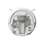 DJI Robot Vacuum Cleaner ROMO P, White, 2 image