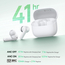 Baseus In-Ear True Wireless Earbuds Bass BP1 NC, Moon White, 2 image