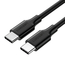 UGREEN Cable Type-C to Type-C TPE 1.5m 480Mbps 3A 60W US286, Black