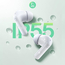 Baseus In-Ear True Wireless Earbuds Bass BP1 NC, Moon White, 3 image