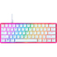 Tastatură Gaming HYPERX Alloy Origins 60, HX Red key switch, Pink