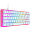 Tastatură Gaming HYPERX Alloy Origins 60, HX Red key switch, Pink, 5 image