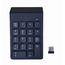 Tastatură Wireless Gembird KPD-W-02, 18 keys, Black