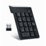 Tastatură Wireless Gembird KPD-W-02, 18 keys, Black, 3 image