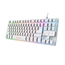 Tastatură Gaming Trust GXT 833 Thado, USB, White, 2 image