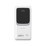 BAVIN Power Bank 20000mAh, 22.5W Fast Charging, Built-in Type-C & Lightning Cables, White