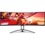 49.0” Gaming Monitor AOC AGON AG493QCX / Curved / UltraWide / 32:9 / 144Hz / Black/Silver