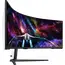 57" Monitor Gaming Samsung S57CG95 / VA 7680x2160 / White / Black, 2 image