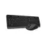 Tastatură + Mouse Wireless A4Tech FG1012S, Black, 6 image