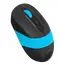 Wireless Mouse A4Tech FG10, Black/Blue, 4 image