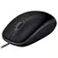 Mouse Logitech B110, Black, 3 image