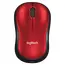 Wireless Mouse Logitech M185, Red