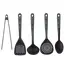 Set de ustensile de bucătărie Polaris Kontur-5N, Black