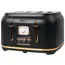 Toaster MUSE MS-131 BC, Black/Gold