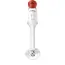 Blender de mână Bosch ErgoMixx MSM64010, White/Red, 3 image
