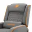 Scaun Gaming Cougar Ranger One Gray, Textil, Grey/Orange, 10 image
