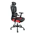 Scaun Gaming Havit GC919, PVC Piele, Black/Red , 5 image