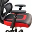 Scaun Gaming Havit GC919, PVC Piele, Black/Red , 3 image