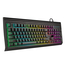 Tastatură Gaming programabila SVEN KB-G8400, USB, RGB backlight, Black, 3 image