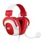 Căști gaming Havit H2002d, Cu fir, White/Red, 6 image