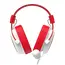 Căști gaming Havit H2002d, Cu fir, White/Red, 2 image