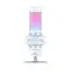 Microphones HyperX QuadCast S, 3x14mm condenser capsules, 4x Polar Patterns, 90db, -36 db, 48 kHz, Shock Mount, RGB, USB-C/3.5mm, White,                                                                                                                      , 5 image