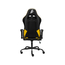 Scaun Gaming 1STPLAYER S01, PU with Sponge Recombination / Mesh, Black/Yellow, 4 image