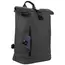 Rucsac Tucano Gommo Rolltop 15.6", Black, 3 image