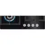 Plită incorporabilă pe gaz AEG HKB64420NB, Black, 2 image