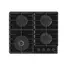 Plită incorporabilă pe gaz Gorenje GKTW 642 SYB, Black