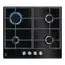 Plită incorporabilă pe gaz Electrolux KGG6426K, Black