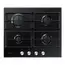 Plită incorporabilă pe gaz Samsung NA64H3000AK/WT, Black