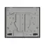 Plită incorporabilă pe gaz Gorenje GW 641 EXB, Black, 2 image