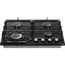 Plită incorporabilă pe gaz Gorenje GTW 641 KB, Black, 4 image
