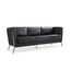 Canapea Deco Salvador-3 Negru