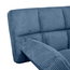 Sofa Deco LM-58 Blue Velvet, 6 image
