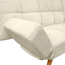 Sofa Deco LM-58 White Velvet, 5 image