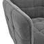 Fotoliu Deco W310G Velvet Dark Grey, 3 image