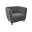 Fotoliu Deco W310G Velvet Dark Grey