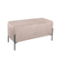 Scaun Deco Tabureta Ottoman Double Beige