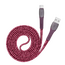 Cablu încărcare și sincronizare Rivacase PS6102 RD12, USB Type-A/USB Type-C, 1,2m, Roșu, 3 image