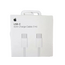 Cablu de încărcare și date Apple MW493ZM/A, USB Type-C (F)/USB Type-C (F), 1m, Alb, 3 image
