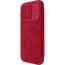 Husă tip carte Nillkin iPhone 15 Pro - Qin Pro, Roșu, 7 image