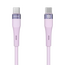 Cablu de încărcare Nillkin Type-C to Type-C Cable, Flowspeed, USB Type-C/USB Type-C, 1,2m, Violet