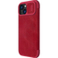 Husă tip carte Nillkin iPhone 15 - Qin Pro, Roșu, 5 image